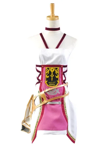 Final Fantasy XIII-2 FF 13-2 Serah Farron Cosplay Costume