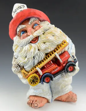 Fireman Santa by David Sabol