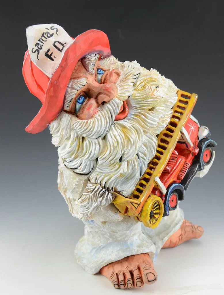 Fireman Santa by David Sabol