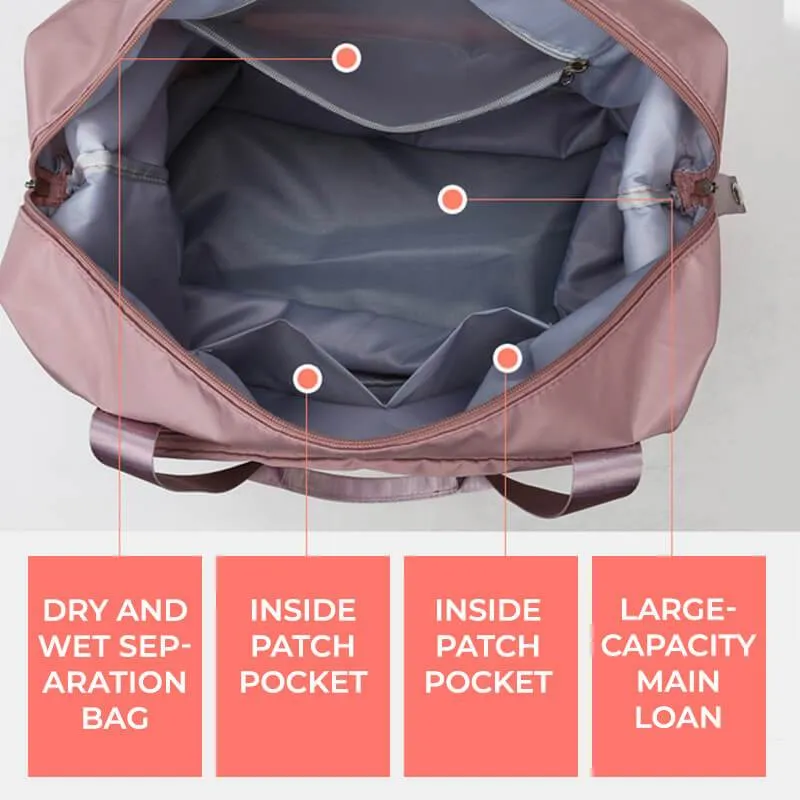 Foldable Storage Travel Bag-Waterproof Large Capacity - Women