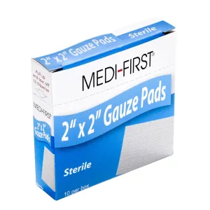 Gauze Pads 2" x 2" 10 ct