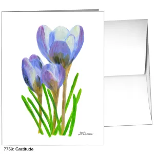 Gratitude, Greeting Card (7759)