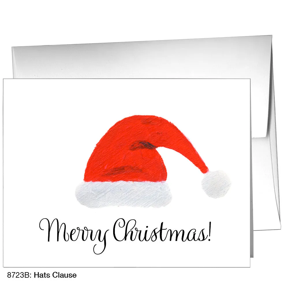 Hats Clause, Greeting Card (8723B)