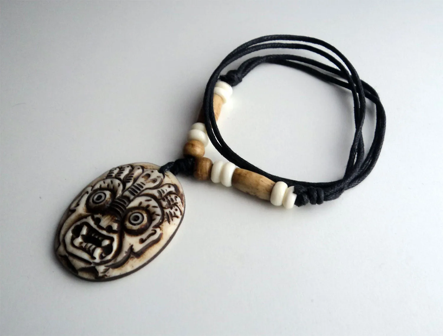 Hindu Bhairab Pendant Necklace