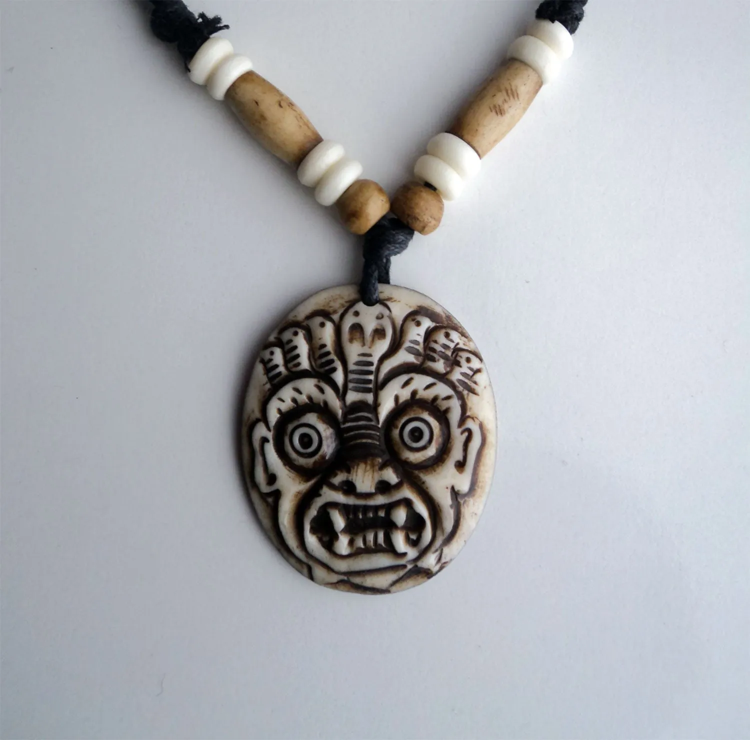 Hindu Bhairab Pendant Necklace