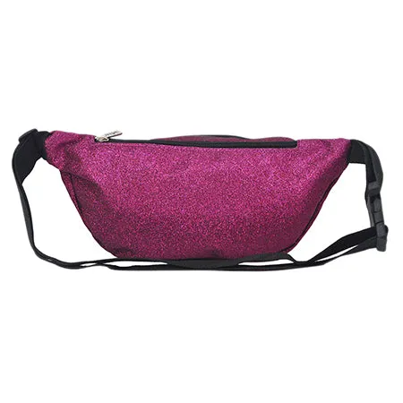 Hot Pink Glitter Fanny Pack