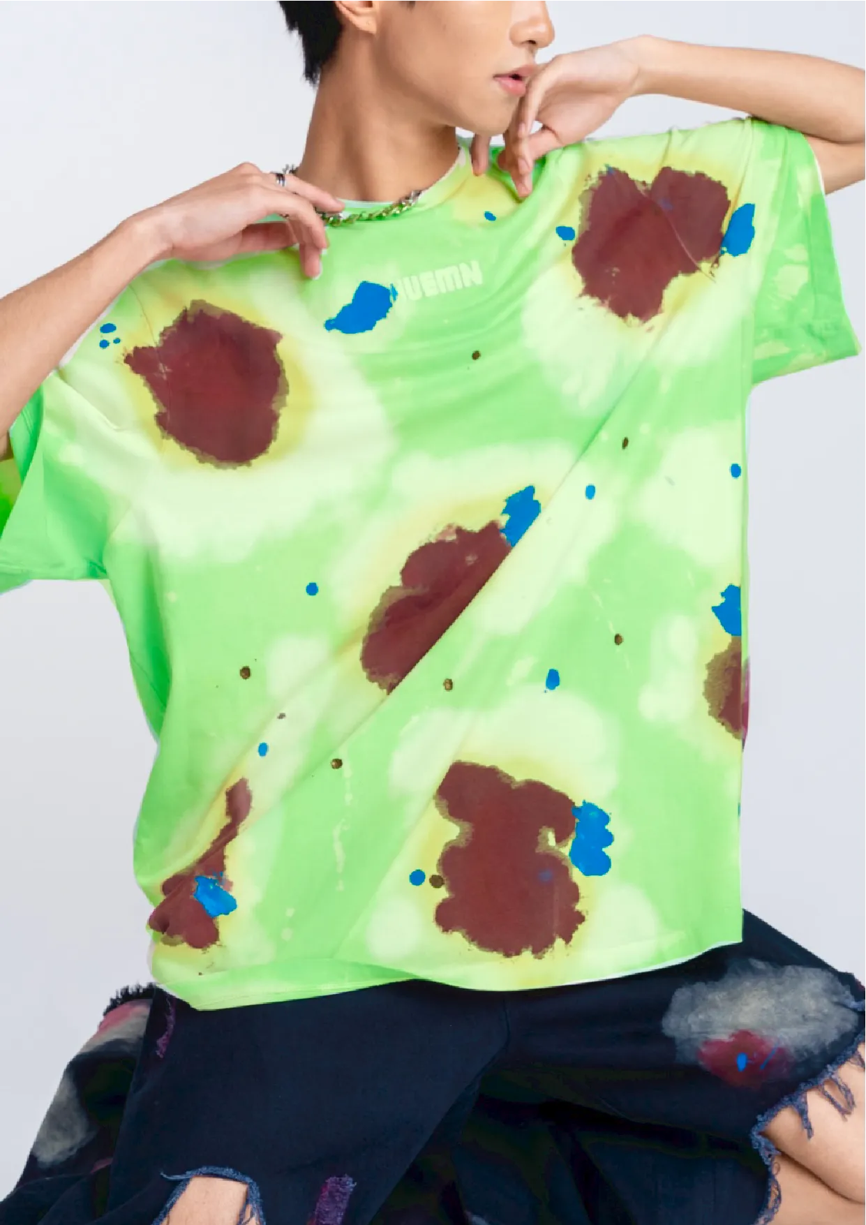 Huemn Blood Washed T-Shirt (Mint)