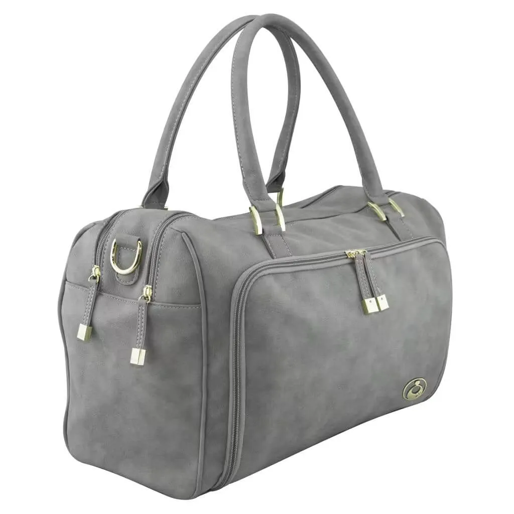 Isoki Double Zip Satchel Changing Bag (Stone)