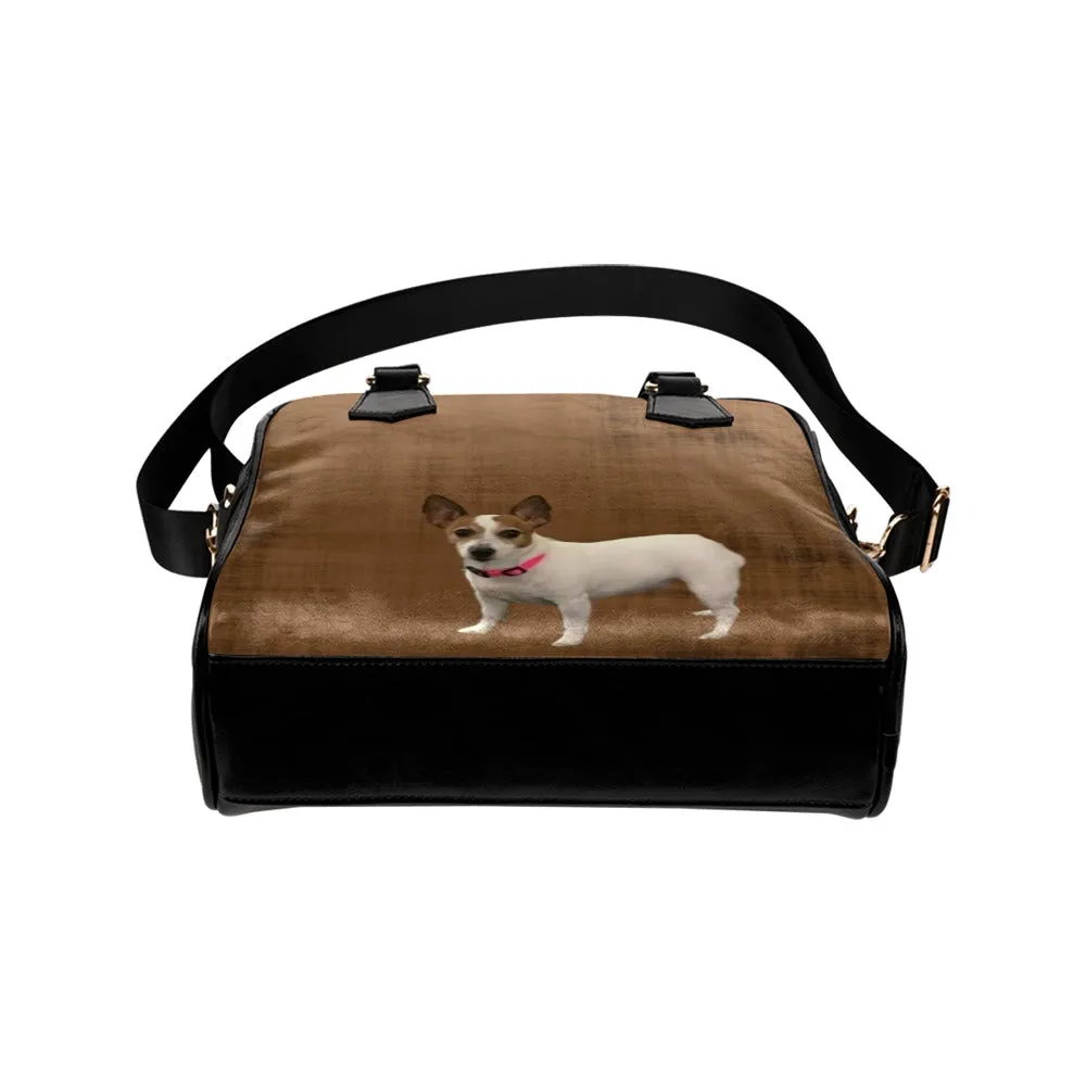 Jack Russell Terrier Shoulder Bag - Brown