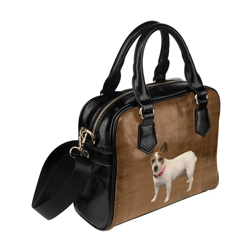 Jack Russell Terrier Shoulder Bag - Brown