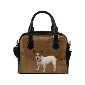 Jack Russell Terrier Shoulder Bag - Brown