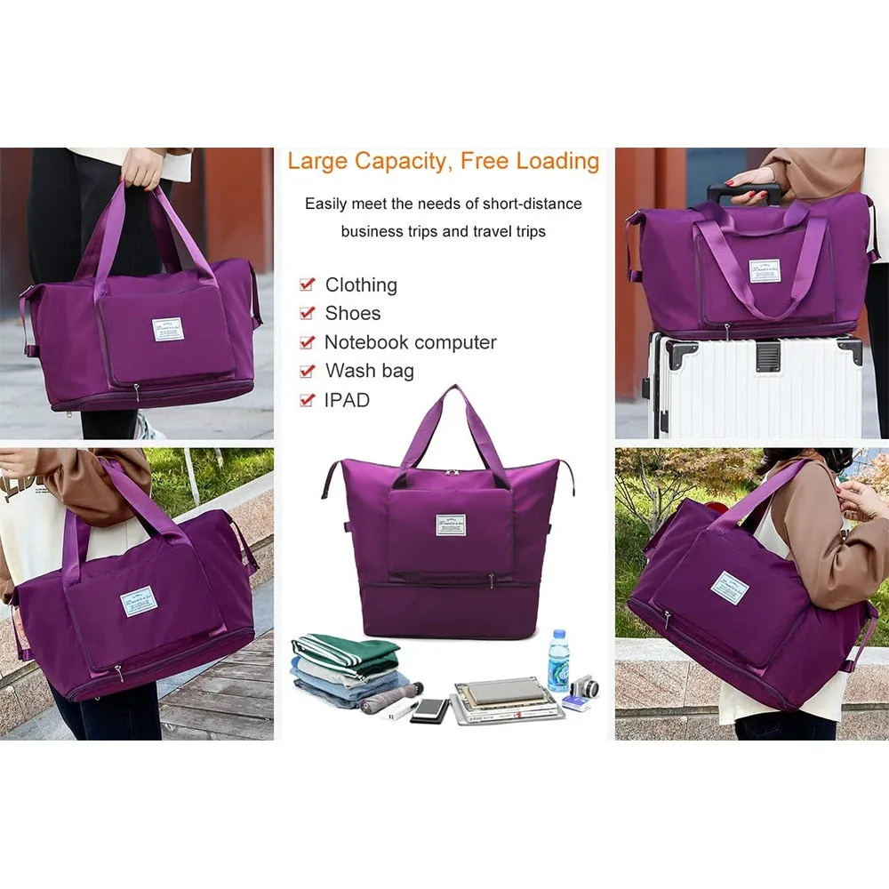 Large & Stylish Travel/Tote Bag - Choice of Color