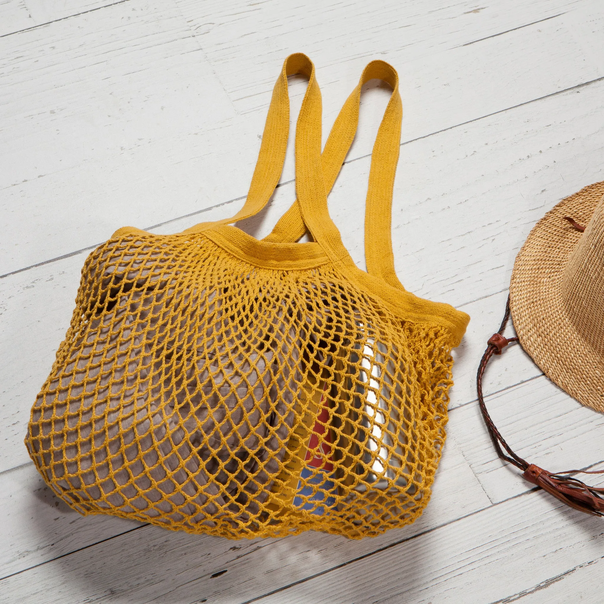 Le Marche Gold Shopping Bag