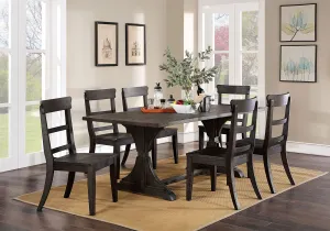 LEONIDAS 7 Pc. Dining Table Set