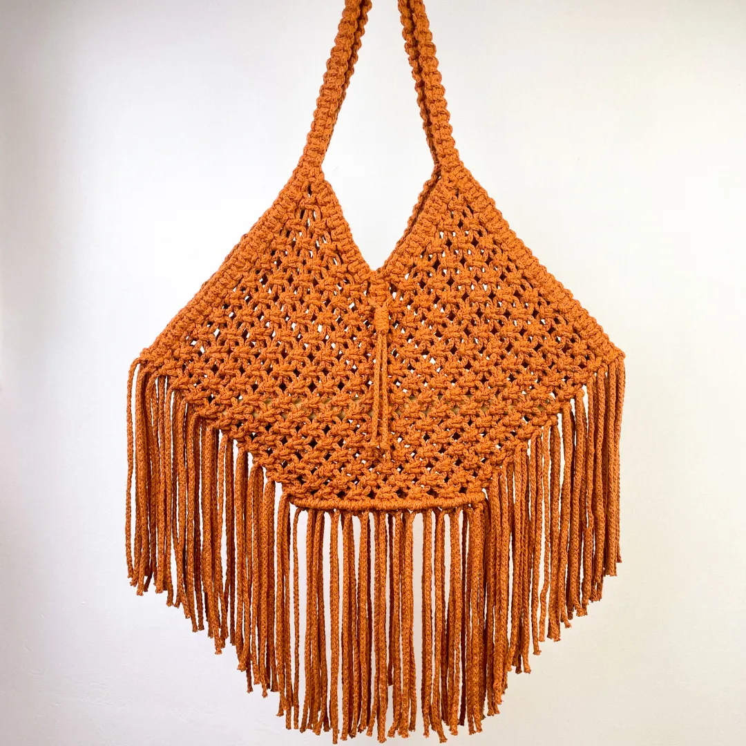 Macrame Fringe Bag DIY Kit by Ganxxet x Miss Knottie