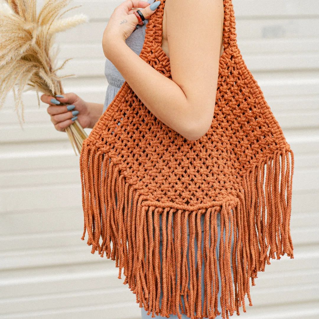 Macrame Fringe Bag DIY Kit by Ganxxet x Miss Knottie