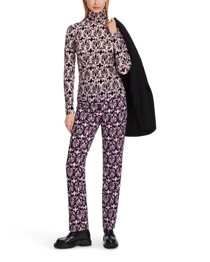 Marc Cain Ornamental Print Pullover