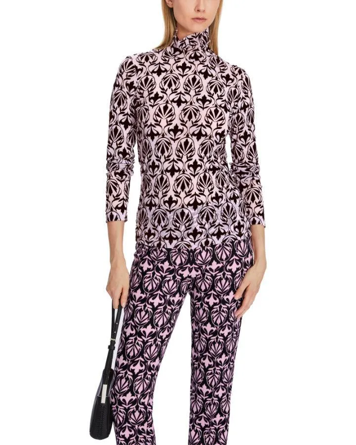 Marc Cain Ornamental Print Pullover