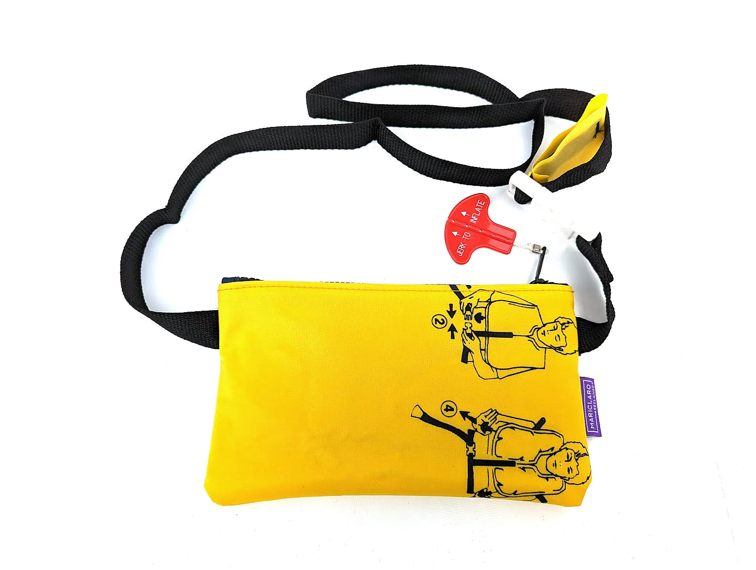 Mariclaro Sling Over Fanny Pack - Aircraft Life Jacket