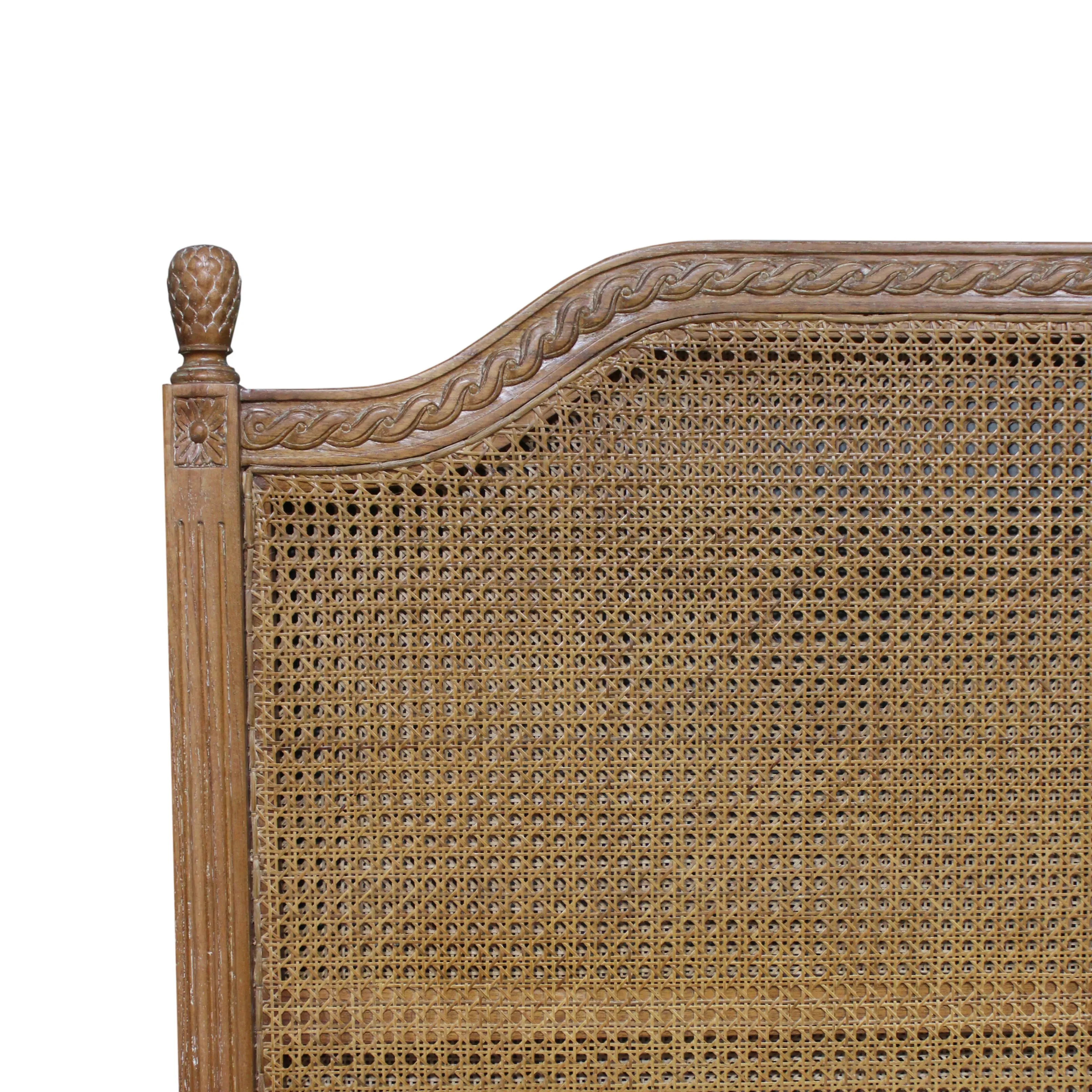 Marseille Rattan Bedhead - King Size