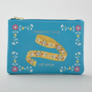 Measuring Tape Floral Glam Bag