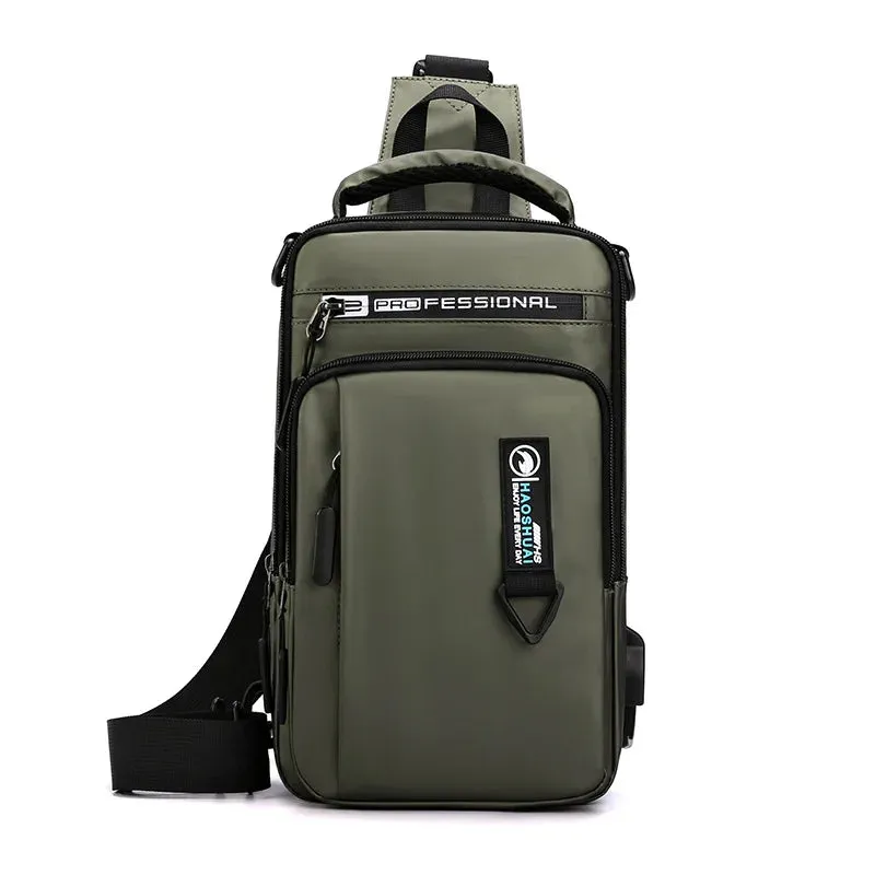 Men's Tactical Waterproof Chest Bag