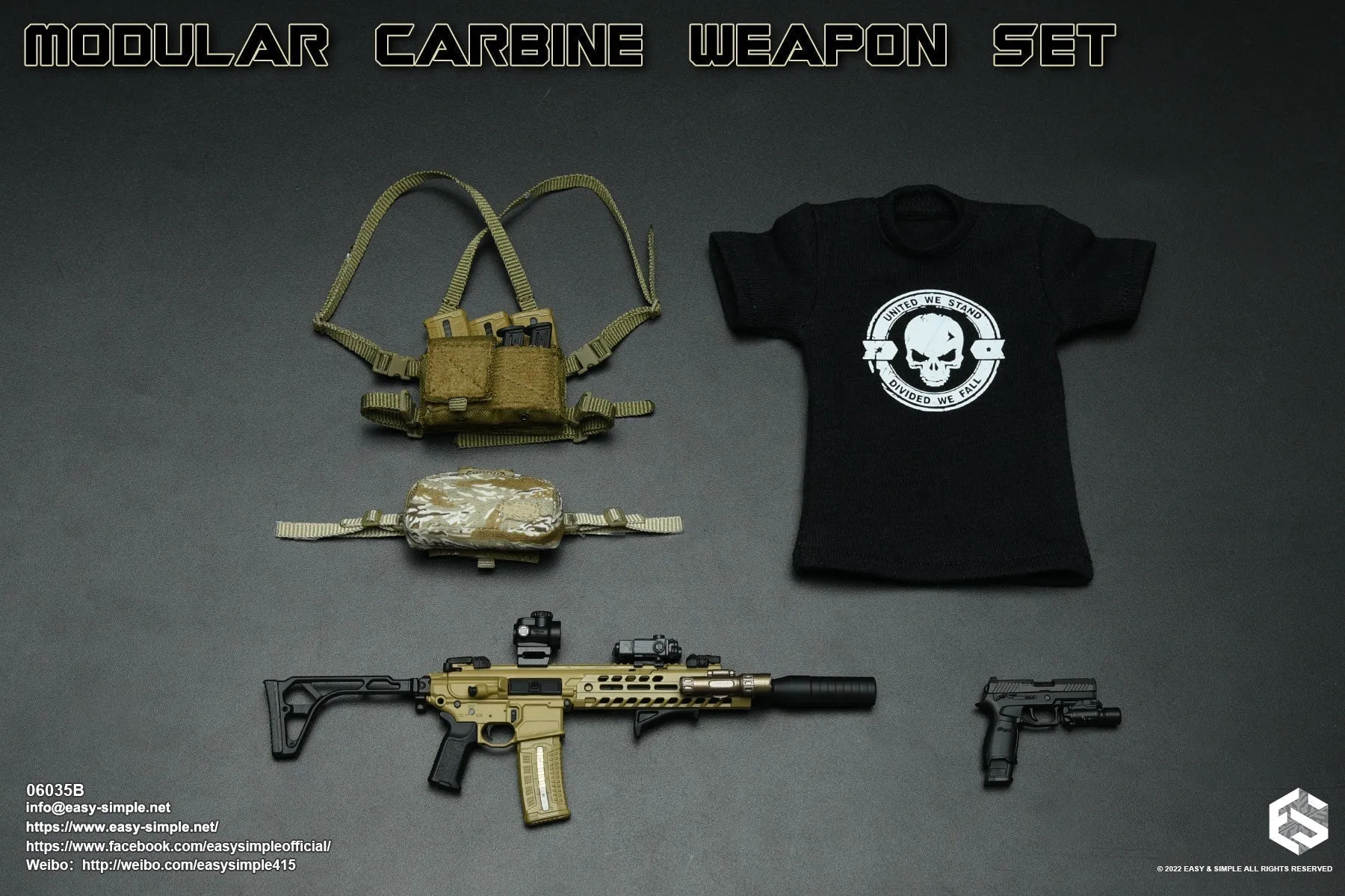 Modular Carbine Weapon Set Ver. B - Fanny Pack