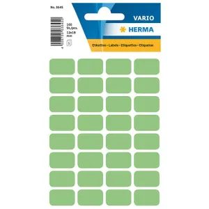 Multi-purpose Labels 18 x 12mm Green (3645)