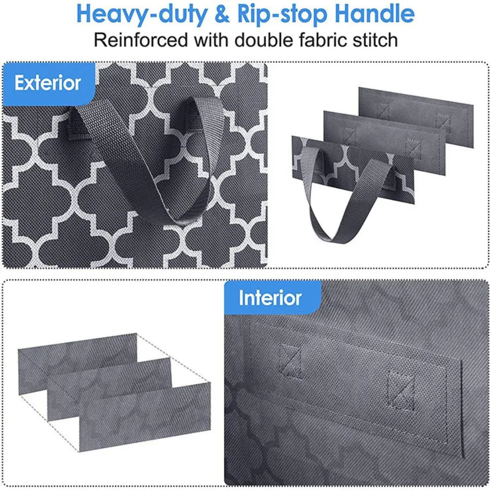 「❉New Year - 40% Off」Folding Dustproof Clothing Storage Bag (20.5'' x 14.6'' x 20.5'')