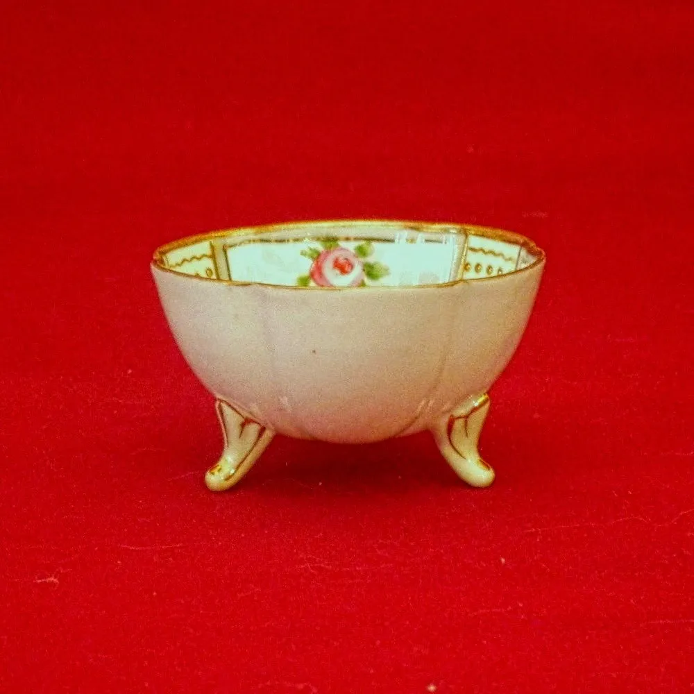 Nippon Hand Painted With Gold Trim