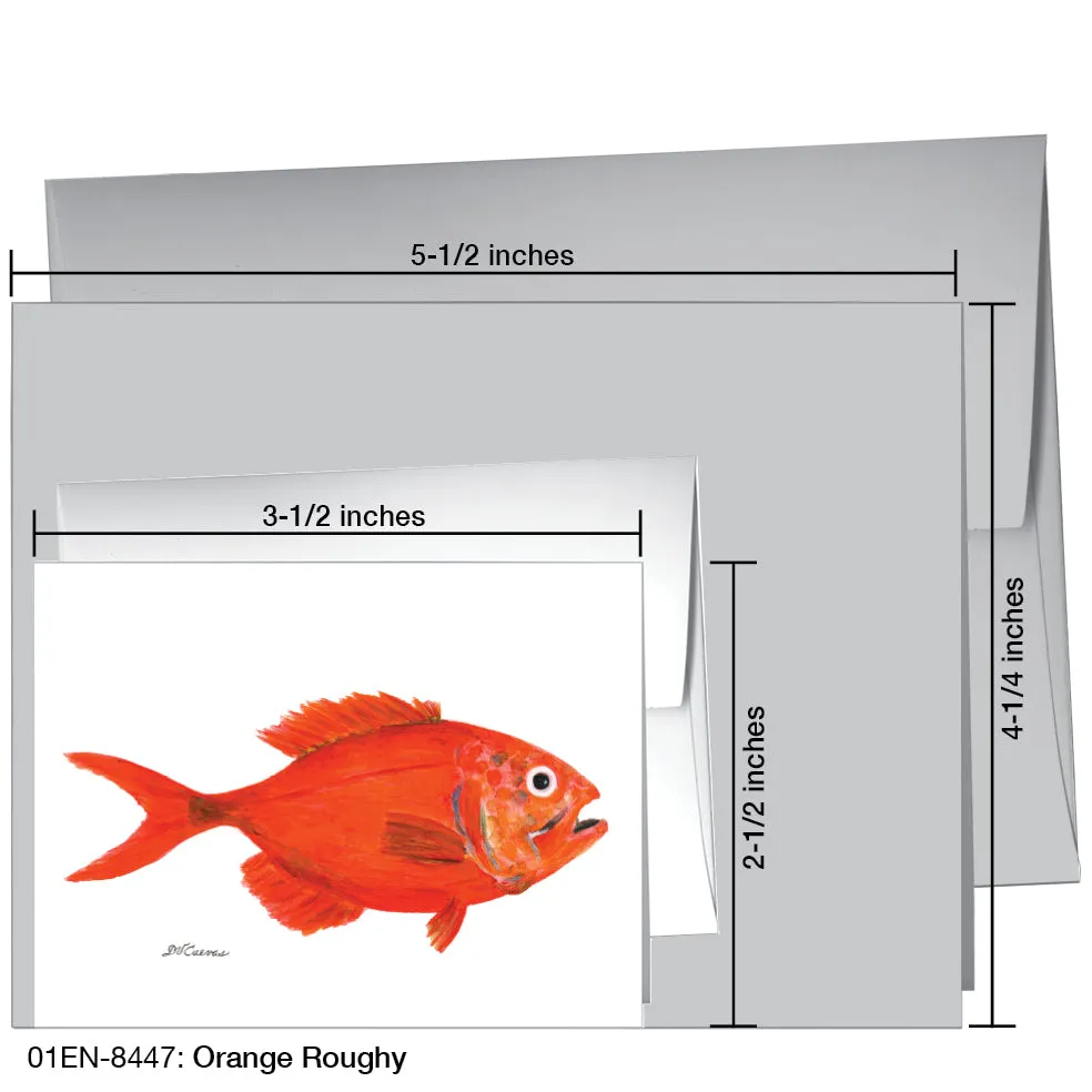 Orange Roughy, Greeting Card (8447)