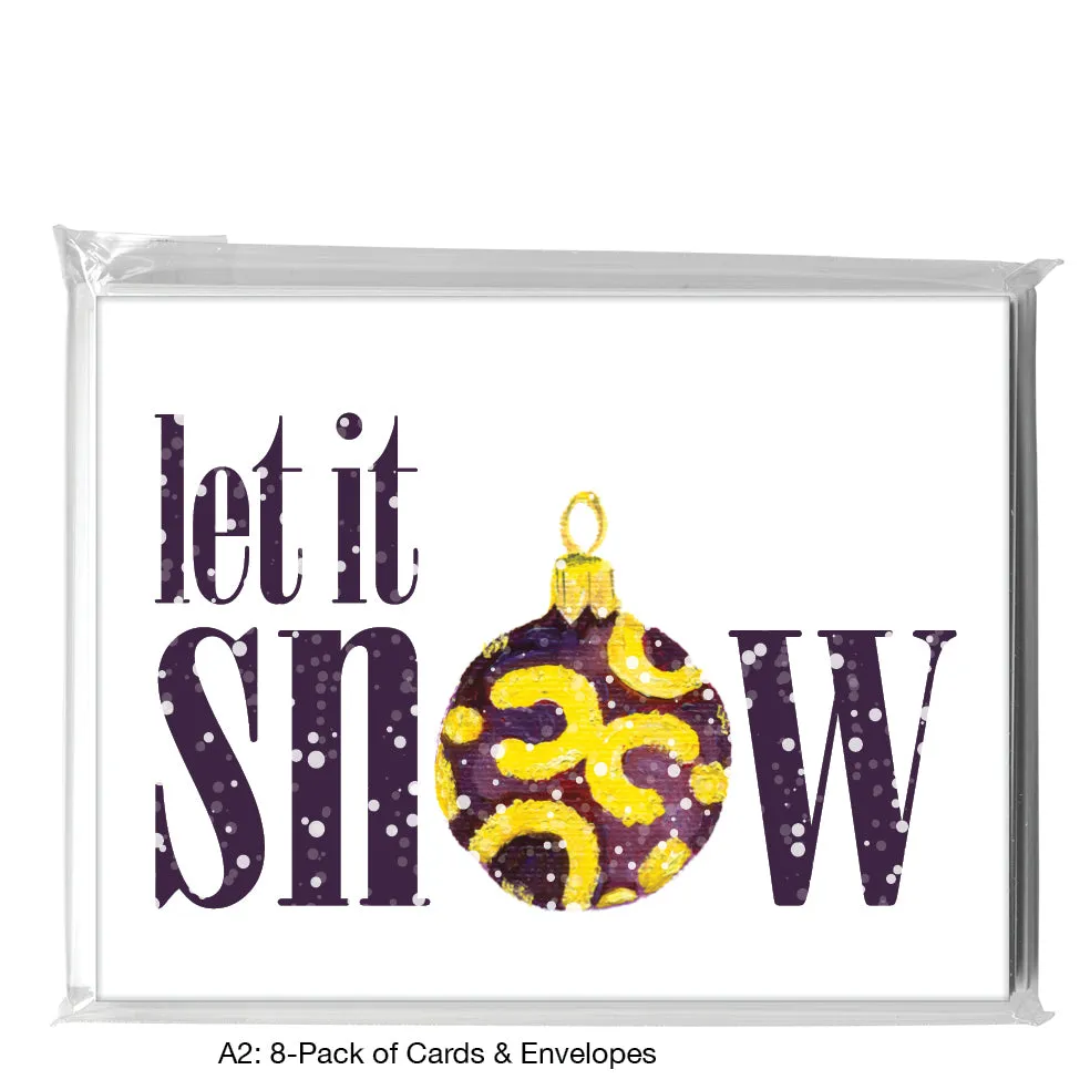 Ornament - Ball, Greeting Card (7835J)