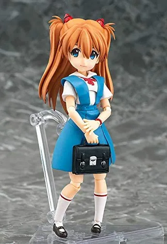 Parfom R! Rebuild of Evangelion Asuka Langley Shikinami School Uniform Ver. Posable Figure