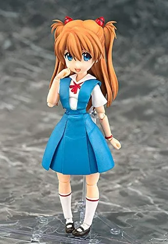 Parfom R! Rebuild of Evangelion Asuka Langley Shikinami School Uniform Ver. Posable Figure