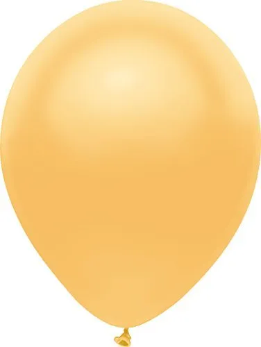 PartyMate - 12" Radiant Gold Latex Balloons (100ct)