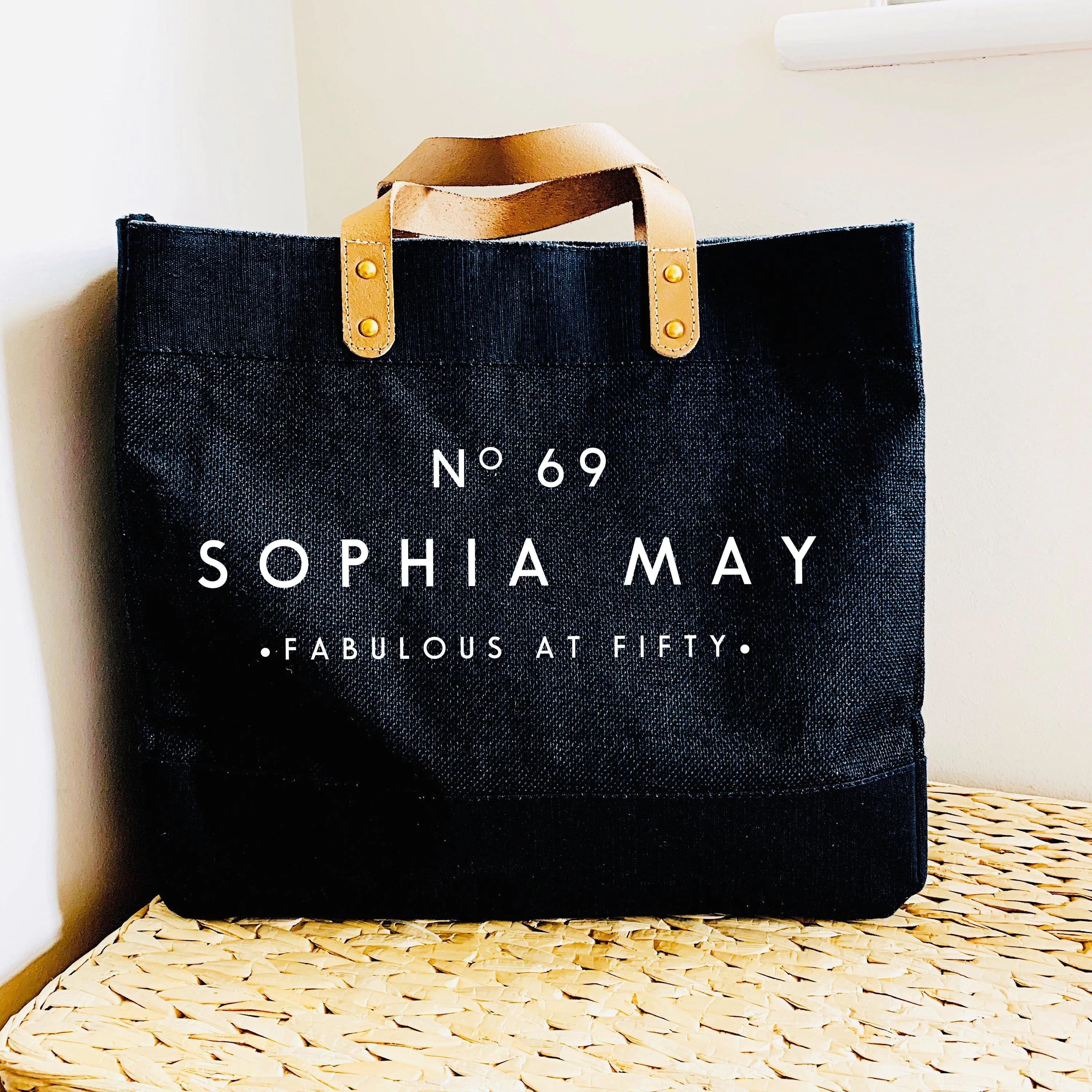 Personalised Bag | Personalised Shopping Bag | Gift ideas for Her | Custom Beach Bag | Custom Bag | Custom Shopping Bag