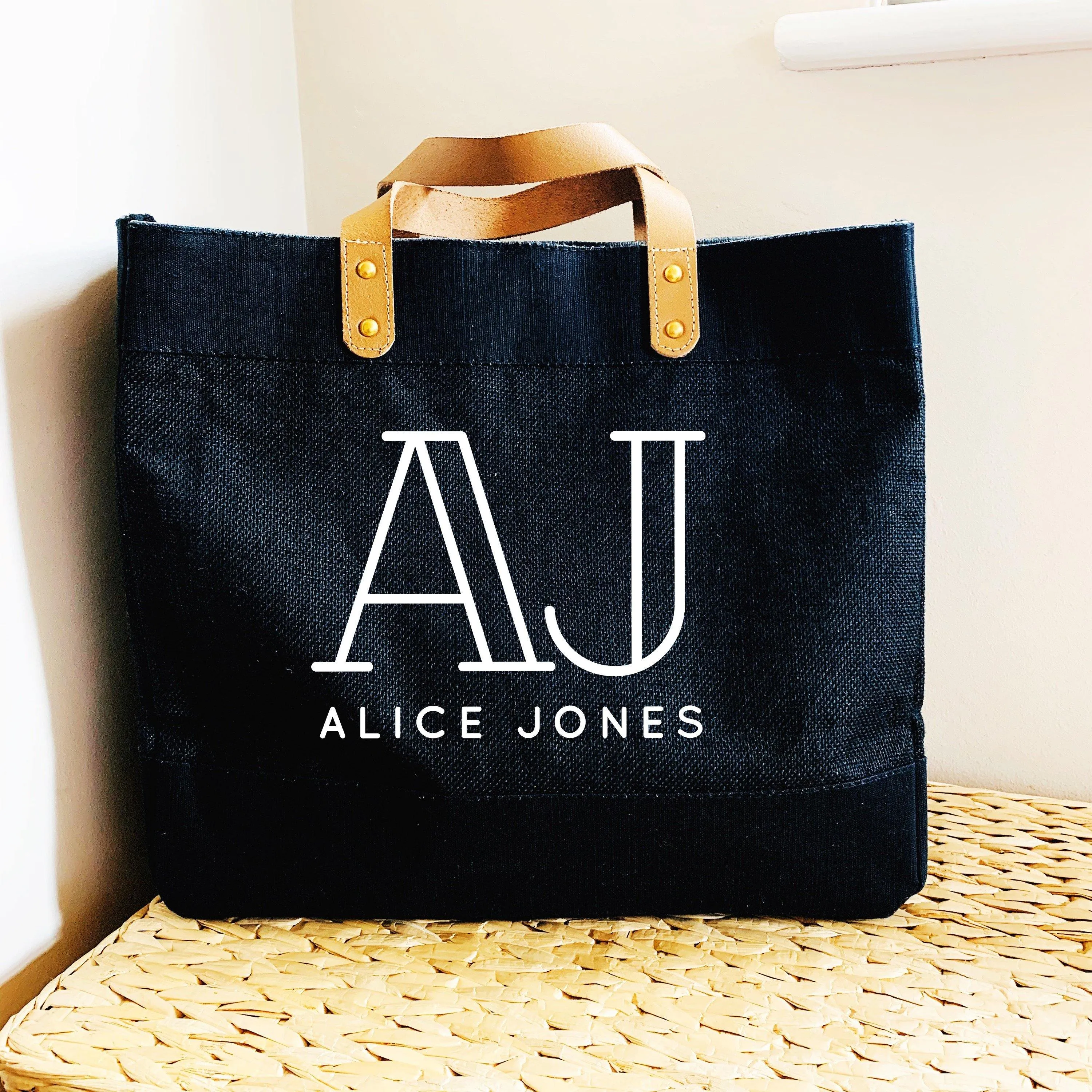 Personalised Bag | Personalised Shopping Bag | Gift ideas for Her | Custom Beach Bag | Custom Bag | Custom Shopping Bag