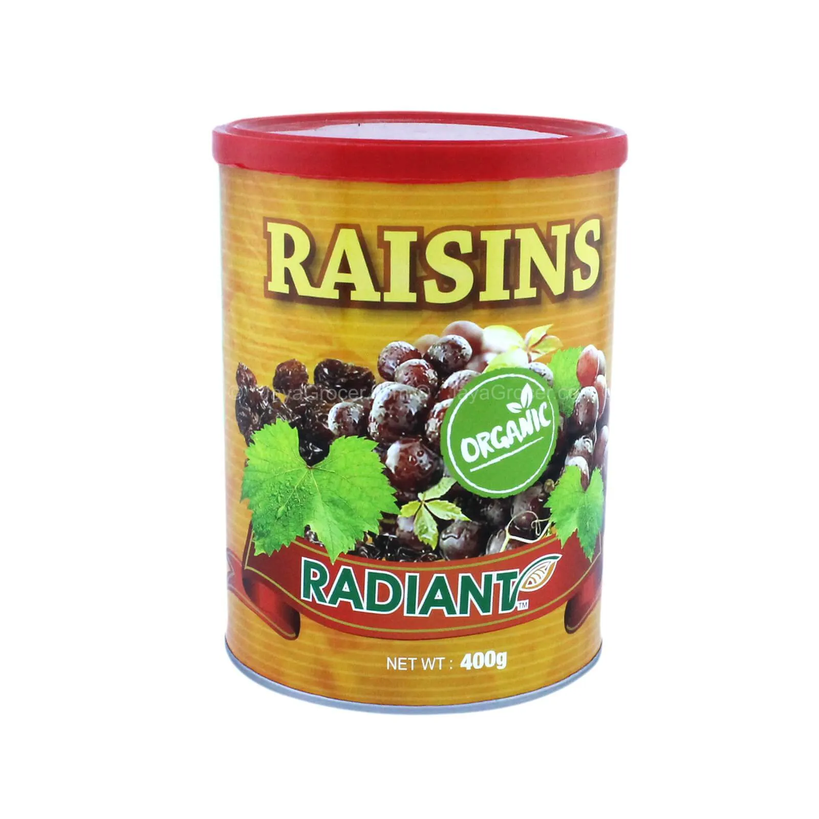 RADIANT ORGN RAISIN (TUB) 400G