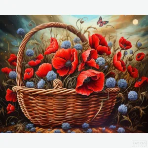 Radiant Poppies - Diamond Painting