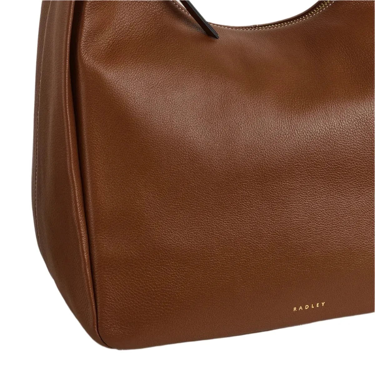 Radley Earl Street Large Ziptop Shoulder in Saddle