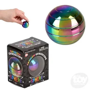 Rainbow Gyroscope Sphere