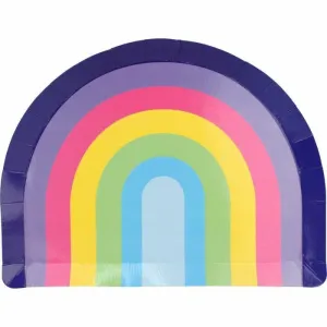 Rainbow Shaped Plates - Dinner