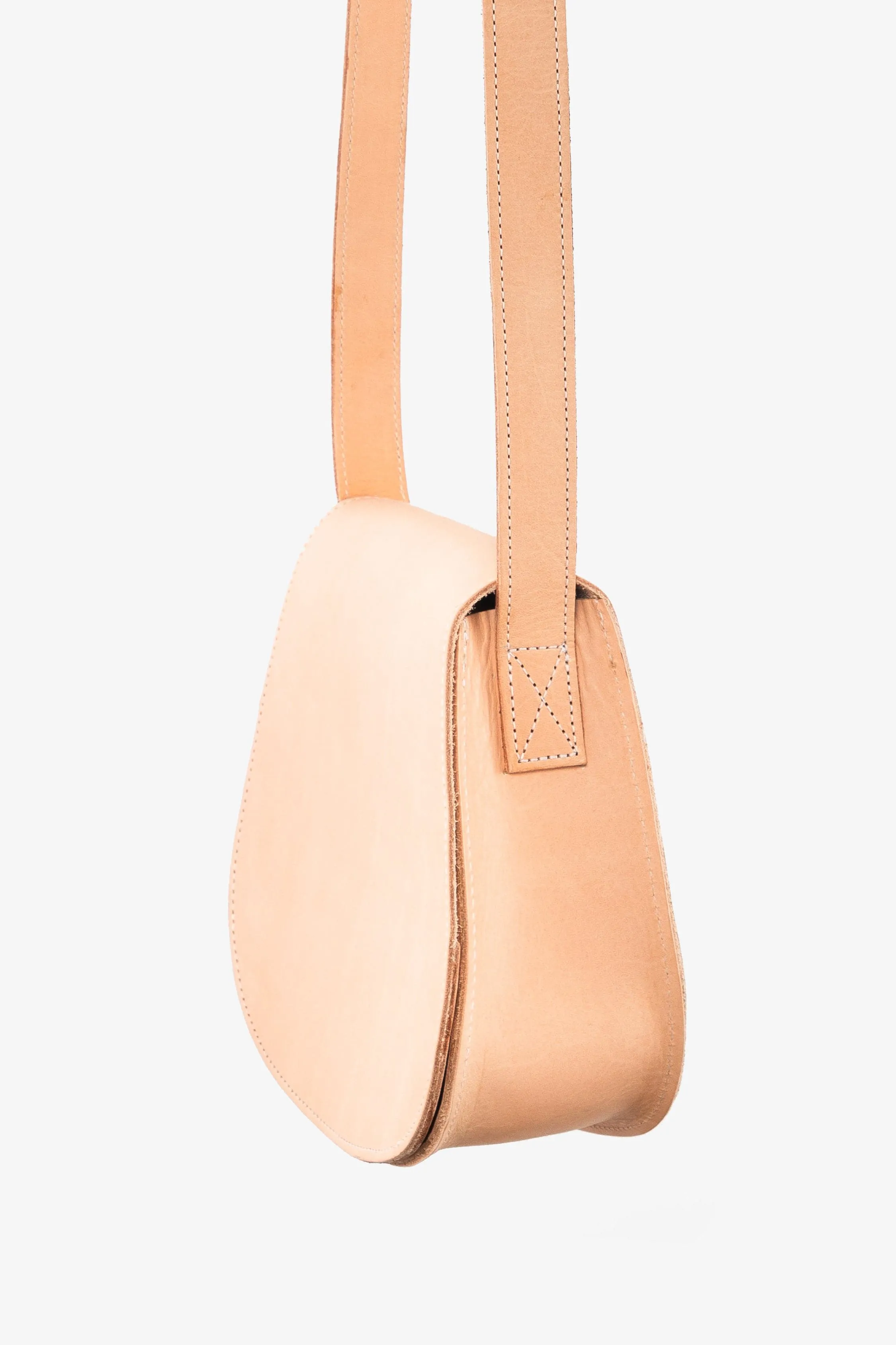 RLH3453 - Classic Leather Saddle Bag