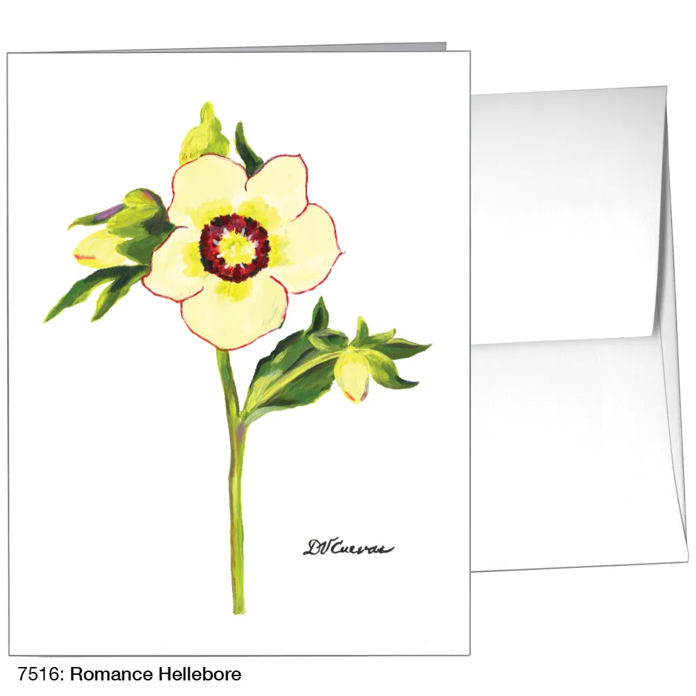 Romance Hellebore, Greeting Card (7516)