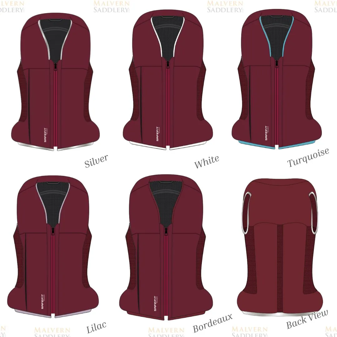 Safefit Airbag Vest - Bordeaux/Custom