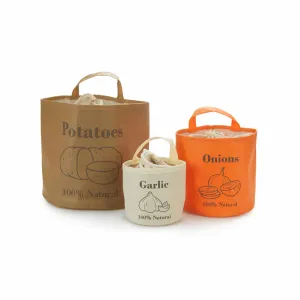 Set of 3 Vegetable Storage Bags