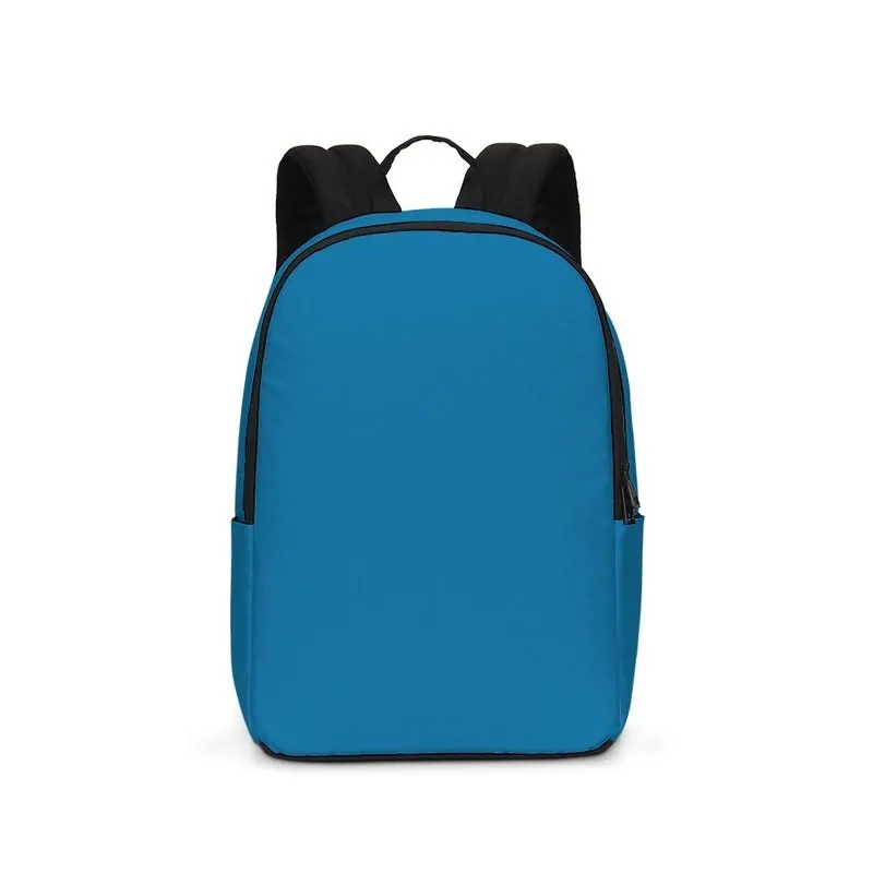 Shaded Cyan Waterproof Backpack | C100M25Y0K30