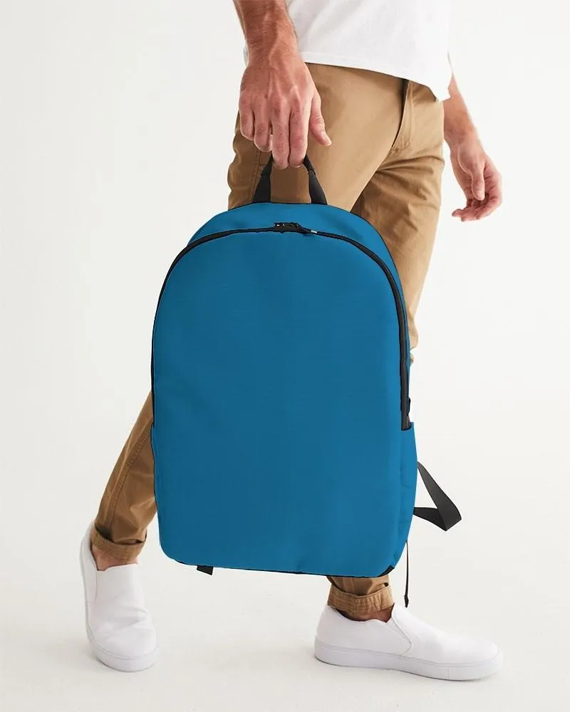 Shaded Cyan Waterproof Backpack | C100M25Y0K30