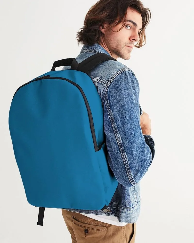 Shaded Cyan Waterproof Backpack | C100M25Y0K30