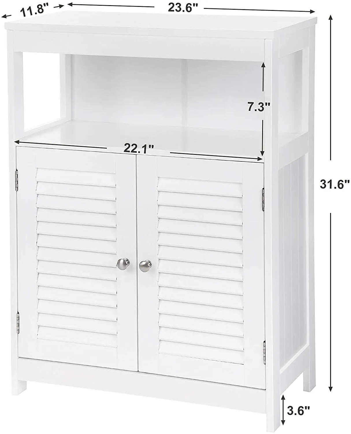 Shutter Door Bathroom Cabinet